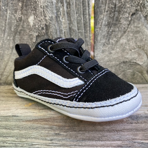 Vans Shoes Vans New Born Baby Boy Shoes Old Skool Crib Size 4